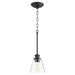 Quorum Home Quorum - 309-69 - One Light Pendant - Textured Black