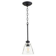 Quorum Home Quorum - 309-69 - One Light Pendant - Textured Black