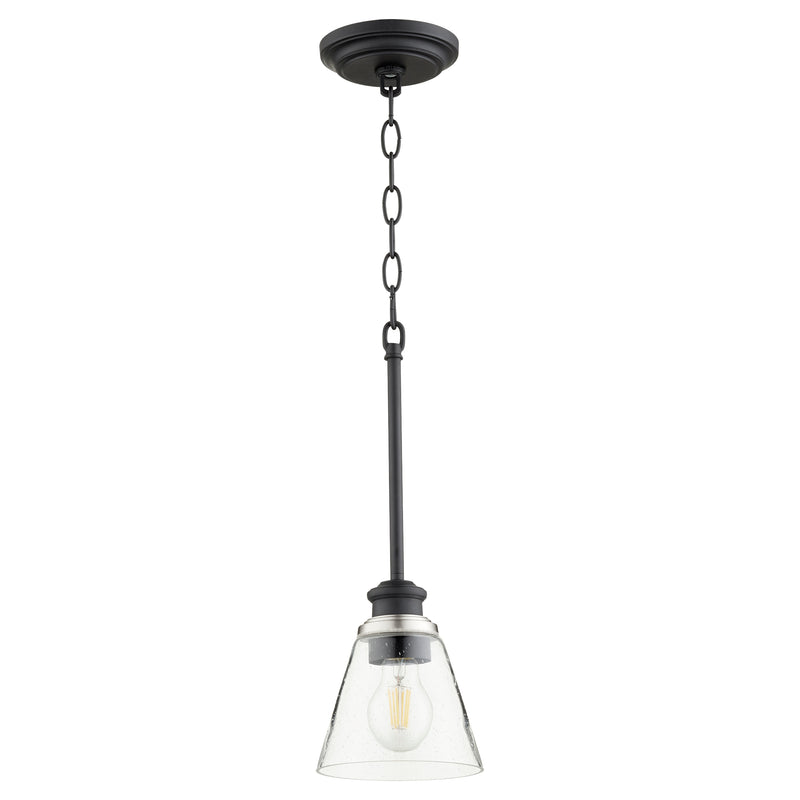 Quorum Home Quorum - 309-69 - One Light Pendant - Textured Black