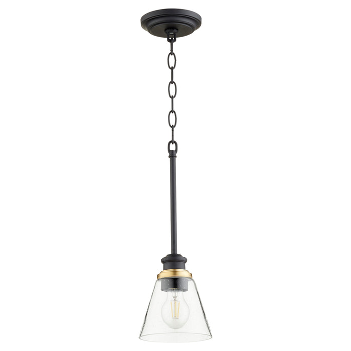 Quorum Home Quorum - 309-69 - One Light Pendant - Textured Black