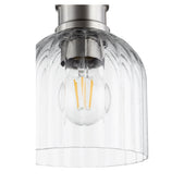 Quorum Home Quorum - 310-6965 - One Light Pendant - Textured Black w/ Satin Nickel