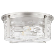 Quorum Home Quorum - 3111-2-65 - Two Light Ceiling Mount - Satin Nickel
