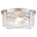 Quorum Home Quorum - 3111-2-65 - Two Light Ceiling Mount - Satin Nickel