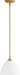 Quorum Home Quorum - 3159-80 - One Light Pendant - Aged Brass