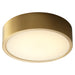 Quorum Home Oxygen - 32-601-40 - LED Ceiling Mount - Aged Brass