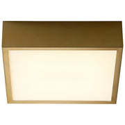 Quorum Home Oxygen - 32-612-40 - LED Ceiling Mount - Aged Brass