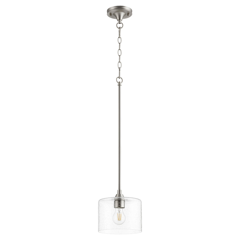 Quorum Home Quorum - 3202-65 - One Light Pendant - Satin Nickel