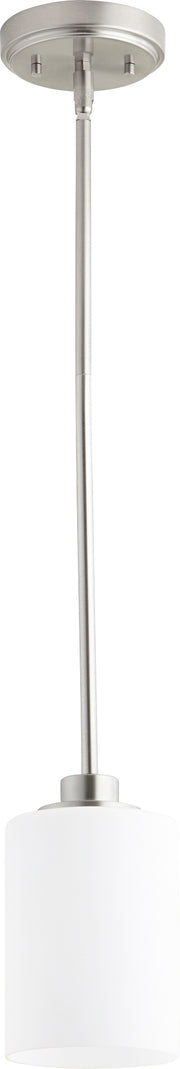 Quorum Home Quorum - 3207-65 - One Light Pendant - Satin Nickel