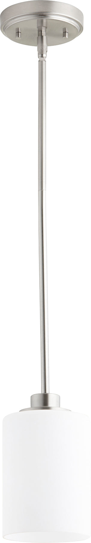 Quorum Home Quorum - 3207-65 - One Light Pendant - Satin Nickel
