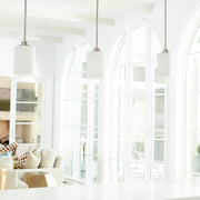 Quorum Home Quorum - 3207-65 - One Light Pendant - Satin Nickel