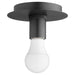 Quorum Home Quorum - 322-69 - One Light Ceiling Mount - Textured Black