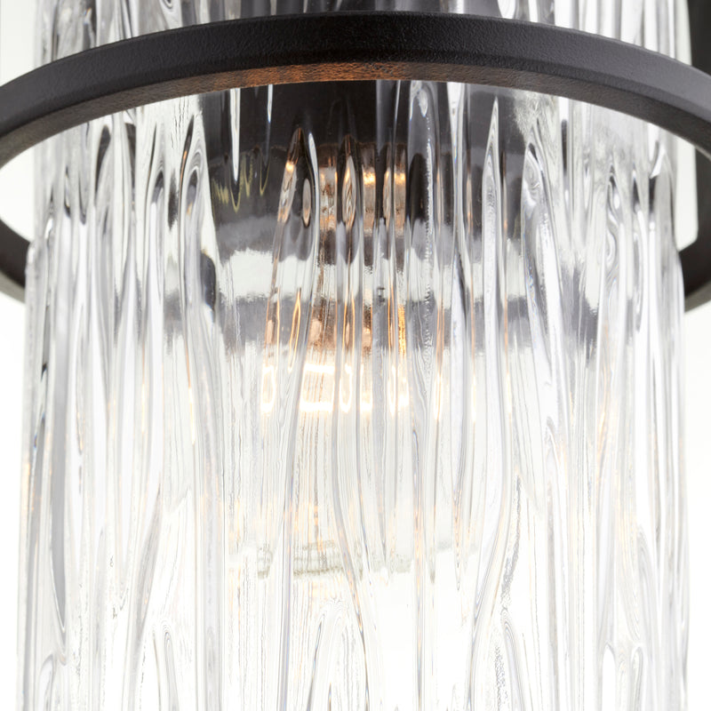 Quorum Home Quorum - 327-69 - One Light Pendant - Textured Black