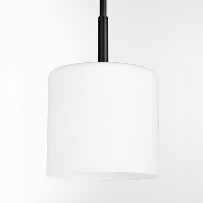 RUTHERFORD 1 Light Pendant - Matte Black