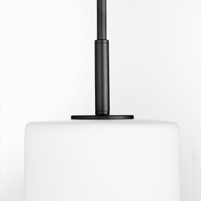 RUTHERFORD 1 Light Pendant - Matte Black
