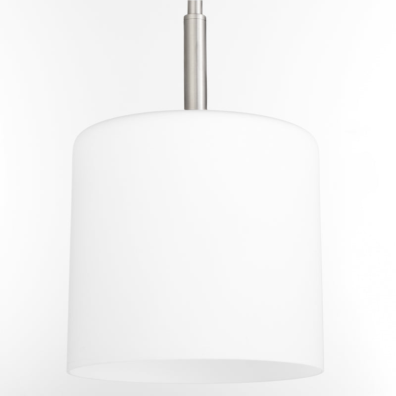 RUTHERFORD 1 Light Pendant - Satin Nickel