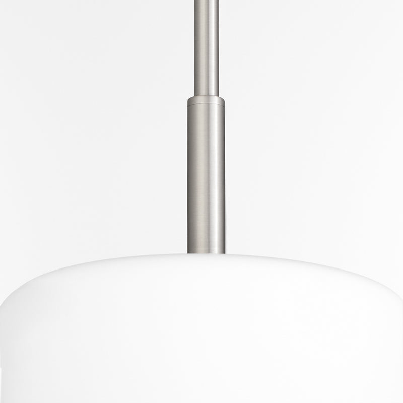 RUTHERFORD 1 Light Pendant - Satin Nickel