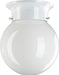 Quorum Home Quorum - 3308-6-6 - One Light Ceiling Mount - White
