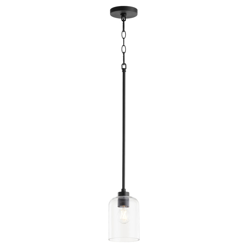 Quorum Home Quorum - 3374-59 - One Light Pendant - Matte Black