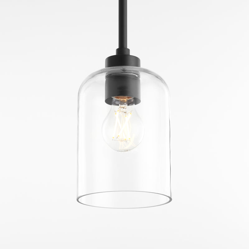Quorum Home Quorum - 3374-59 - One Light Pendant - Matte Black