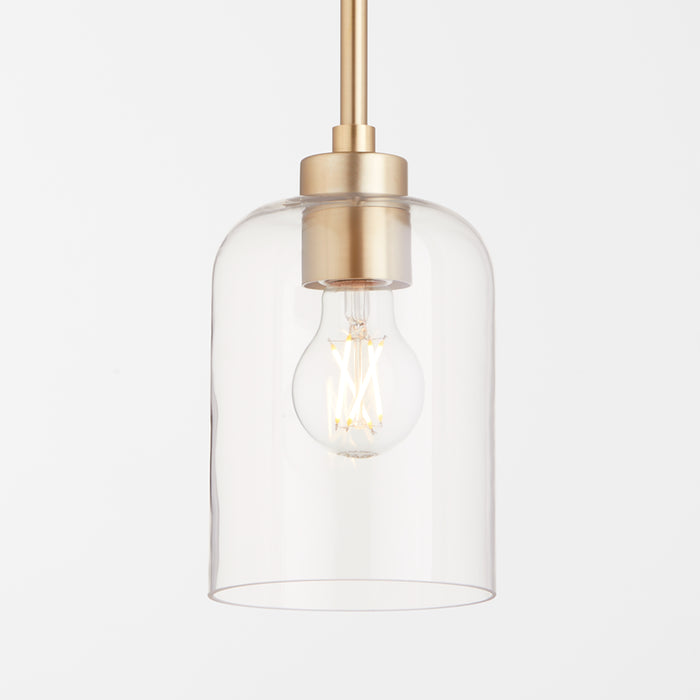 Quorum Home Quorum - 3374-80 - One Light Pendant - Aged Brass