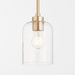 Quorum Home Quorum - 3374-80 - One Light Pendant - Aged Brass