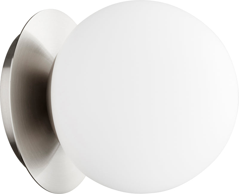 Quorum Home Quorum - 339-1-65 - One Light Wall Mount - Satin Nickel