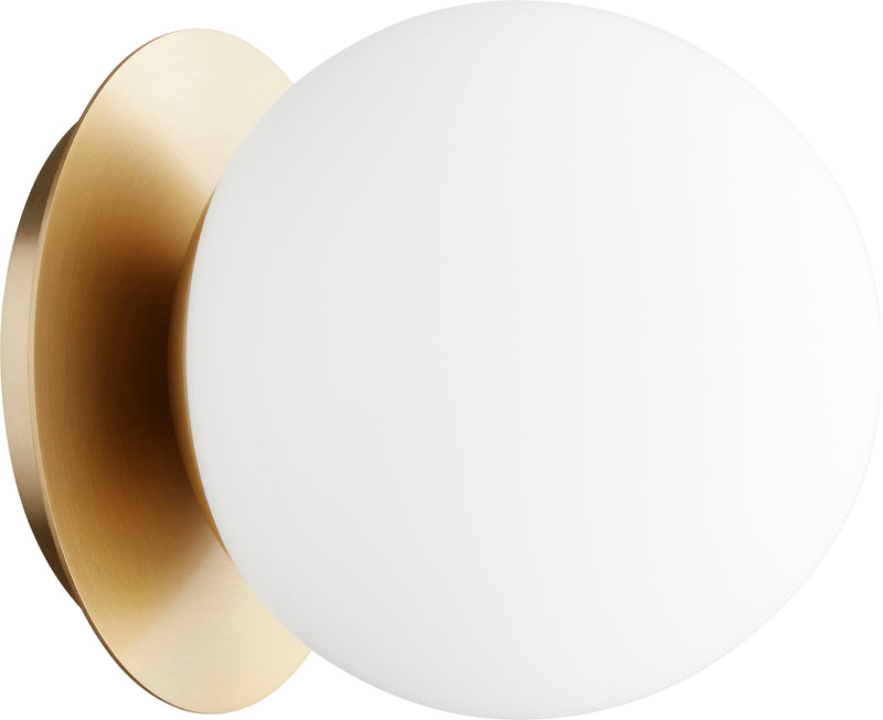 Quorum Home Quorum - 339-1-80 - One Light Wall Mount - Aged Brass