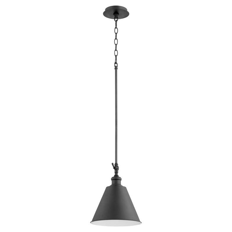Quorum Home Quorum - 3391-69 - One Light Pendant - Textured Black