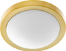 Quorum Home Quorum - 3505-13-80 - Two Light Ceiling Mount - Aged Brass