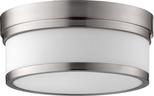 Quorum Home Quorum - 3509-12-65 - Two Light Ceiling Mount - Satin Nickel