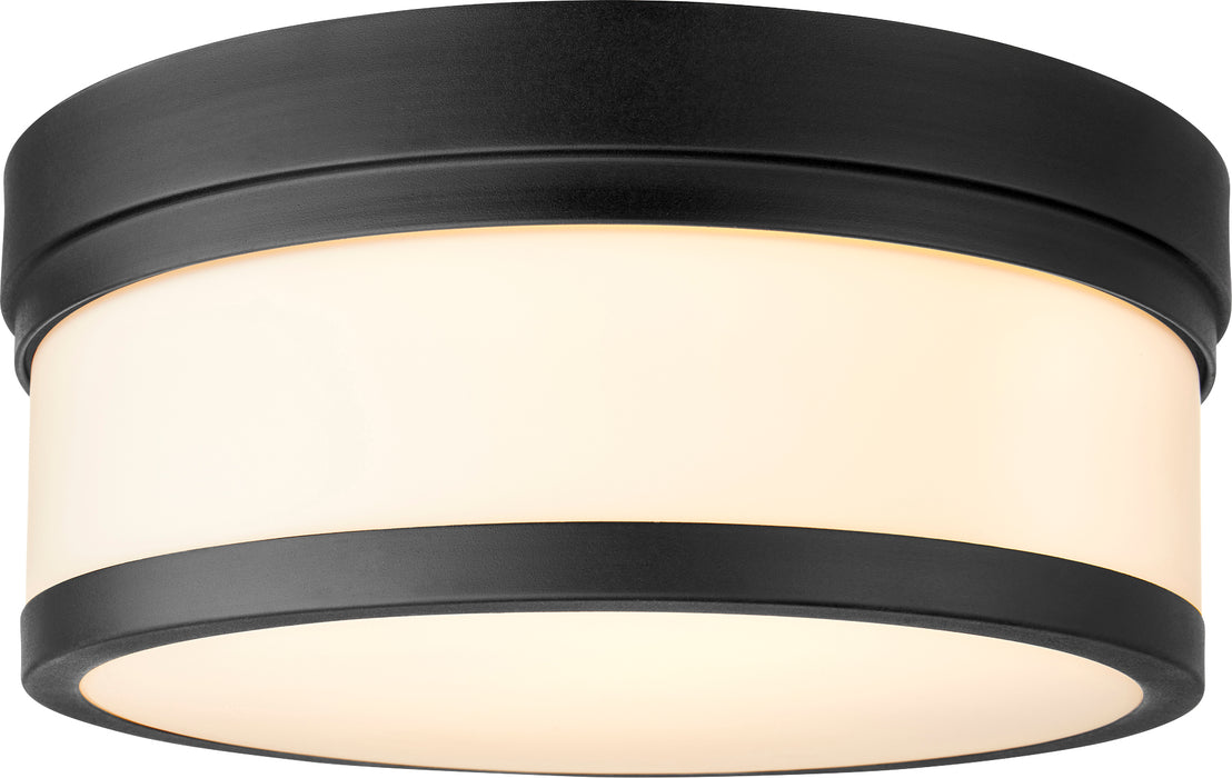 Quorum Home Quorum - 3509-12-69 - Two Light Ceiling Mount - Textured Black