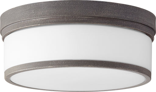 Quorum Home Quorum - 3509-14-17 - Three Light Ceiling Mount - Zinc