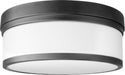 Quorum Home Quorum - 3509-14-69 - Three Light Ceiling Mount - Textured Black