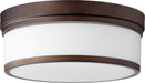 Quorum Home Quorum - 3509-14-86 - Three Light Ceiling Mount - Oiled Bronze