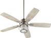 Quorum Home Quorum - 3525-65 - 52"Ceiling Fan - Satin Nickel