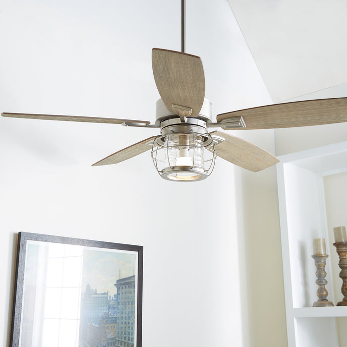 Quorum Home Quorum - 3525-65 - 52"Ceiling Fan - Satin Nickel