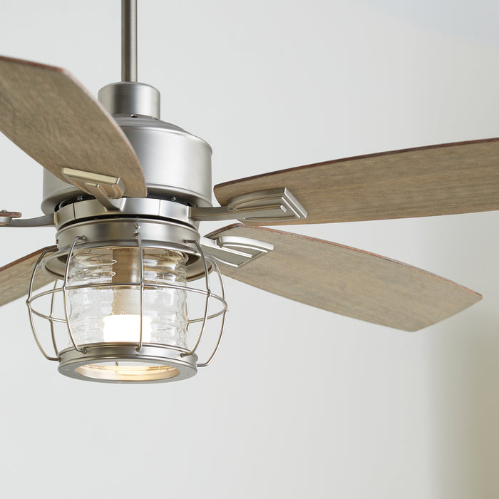Quorum Home Quorum - 3525-65 - 52"Ceiling Fan - Satin Nickel