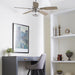 Quorum Home Quorum - 3525-65 - 52"Ceiling Fan - Satin Nickel