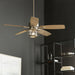 Quorum Home Quorum - 3525-65 - 52"Ceiling Fan - Satin Nickel