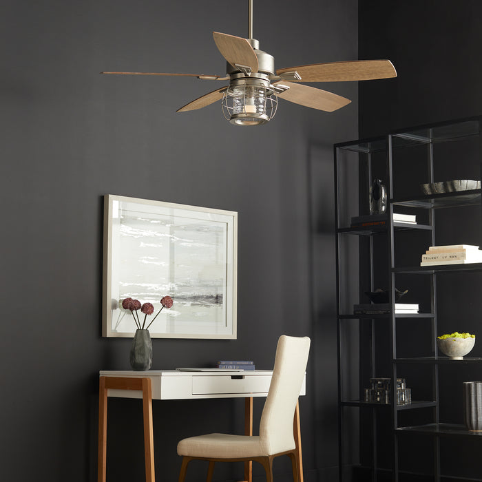 Quorum Home Quorum - 3525-65 - 52"Ceiling Fan - Satin Nickel
