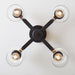 Quorum Home Quorum - 358-4-59 - Four Light Ceiling Mount - Matte Black