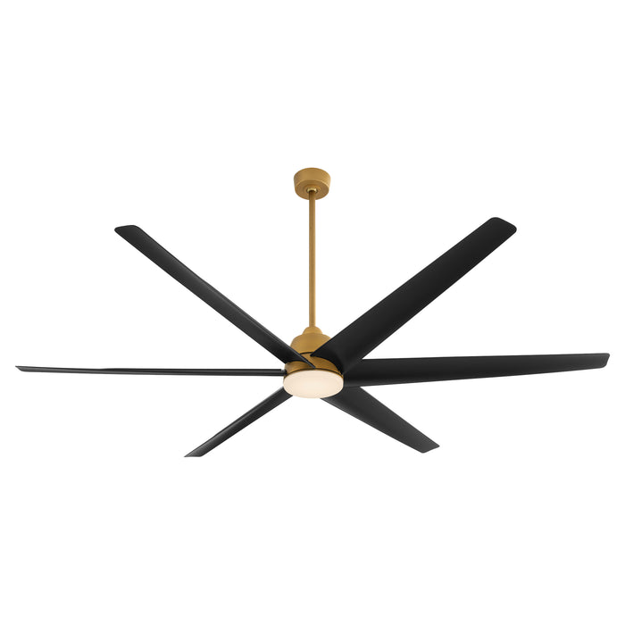 SPREE 84" Wet UNI - PK Fan - Brushed Brass