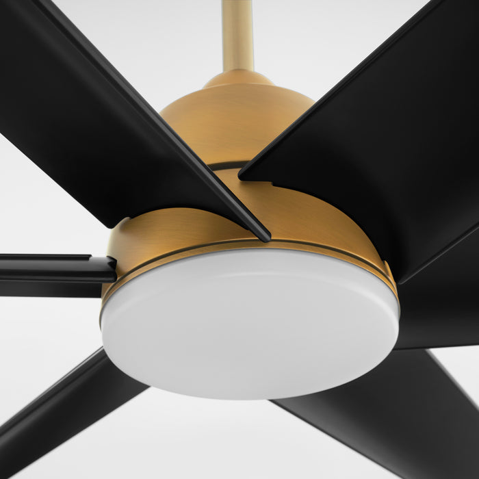 SPREE 84" Wet UNI - PK Fan - Brushed Brass
