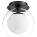 Quorum Home Quorum - 3626-9-59 - One Light Ceiling Mount - Matte Black