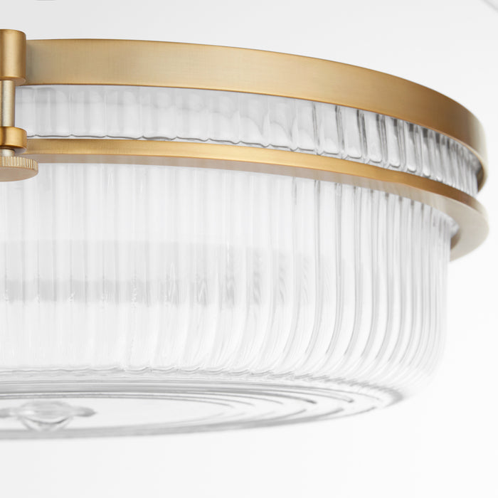 EMORY 14" 5CCT Ceiling Mount - Brushed Brass