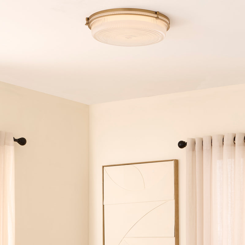 EMORY 18" 5CCT Ceiling Mount - Brushed Brass
