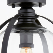 Quorum Home Quorum - 38-13-69 - One Light Ceiling Mount - Textured Black