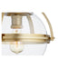 Quorum Home Quorum - 38-13-80 - One Light Ceiling Mount - Aged Brass