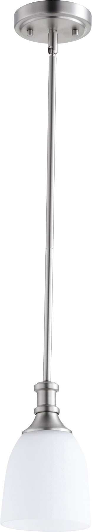 Quorum Home Quorum - 3811-65 - One Light Pendant - Satin Nickel