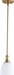Quorum Home Quorum - 3811-80 - One Light Pendant - Aged Brass